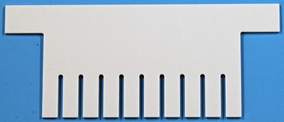 Product Image BlueVertical&#8482; PRiME&#8482; Comb 1.5 mm, 10 wells for BV-104-CS_