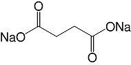 Structure Succinic acid&#183;Na<sub>2</sub>-salt_research grade