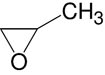 Structure Propylene oxide_research grade