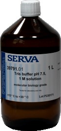 Product Image Tris-Puffer pH 7,5, 1 M Lösung_Molekularbiologie-Qualität