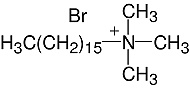 Structure Cetyltrimethylammonium&#183;bromid_cryst. rein