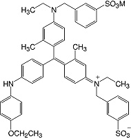 Structure Coomassie<sup>®</sup> Brillant Blau G 250_
