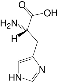 Structure L-Histidin_reinst, Ph. Eur., USP