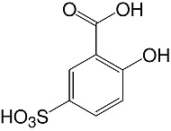 Structure 5-Sulfosalicylsäure_p.a.