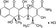 Structure Tetracyclin ·HCl_reinst, USP