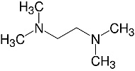 Structure N,N,N',N'-Tetramethyl-ethylenediamin_