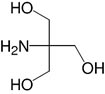 Structure Tris(hydroxymethyl)aminomethan_reinst