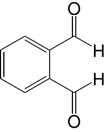 Structure o-Phthalaldehyd_p.a.