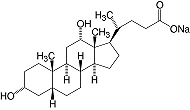 Structure Deoxycholic acid·Na-salt_pure